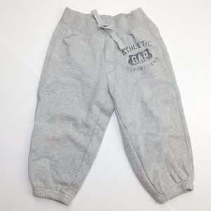 GAP Athletic Dept Boys 2T Gray Jogging Pants